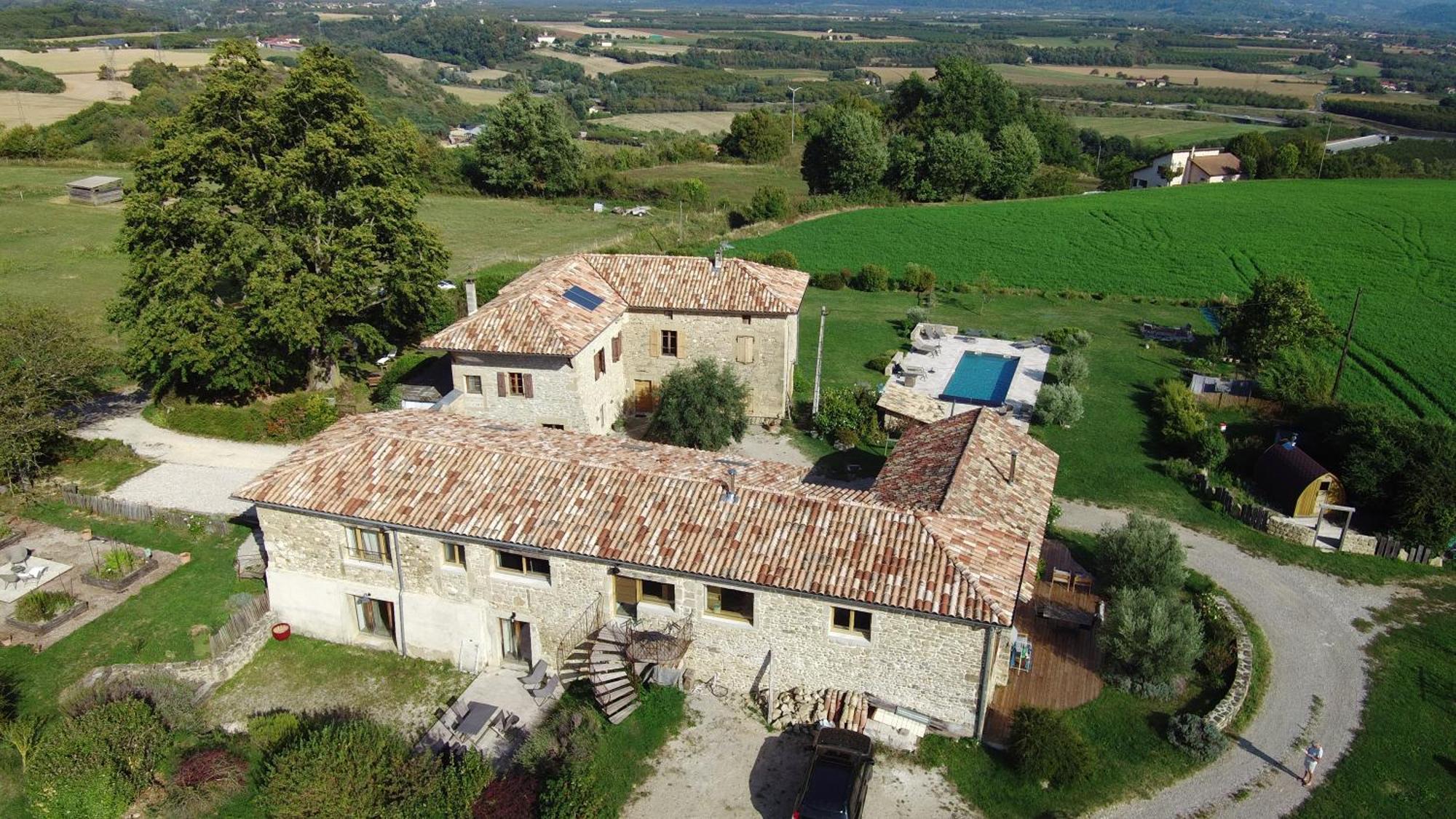 Gites&Chambres D Hotes Les Granges Du Fournel Saint-Lattier エクステリア 写真